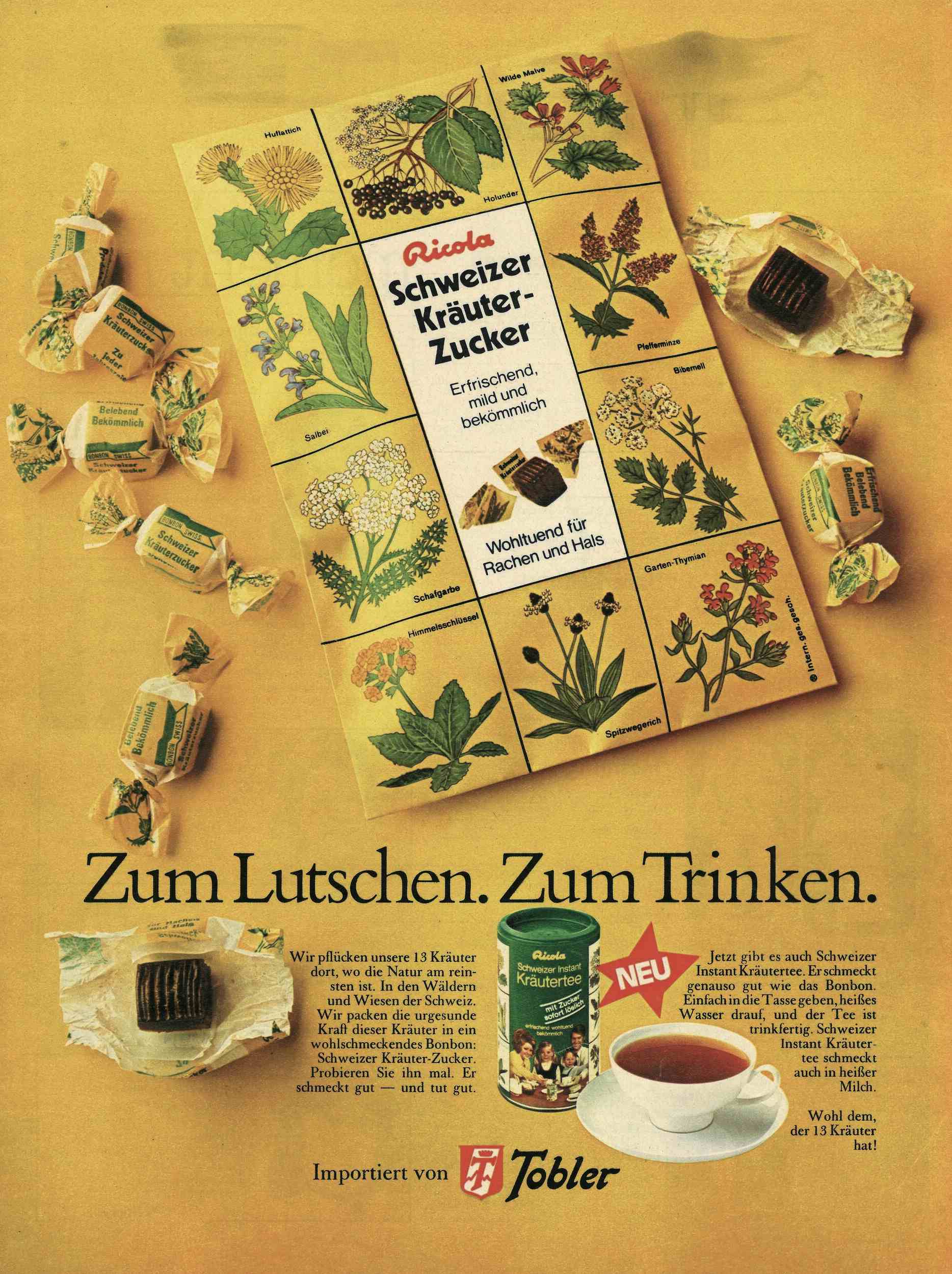 Ricola Swiss Herbal Sugar Refreshing