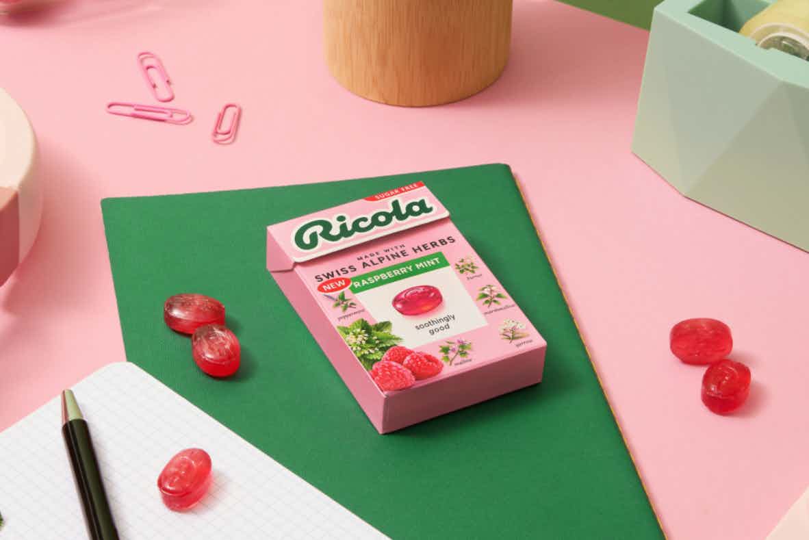 Schachtel Himbeerminze