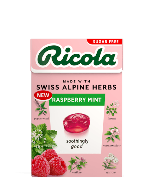 Shop Our Raspberry Mint Sweets Without Sugar | Ricola