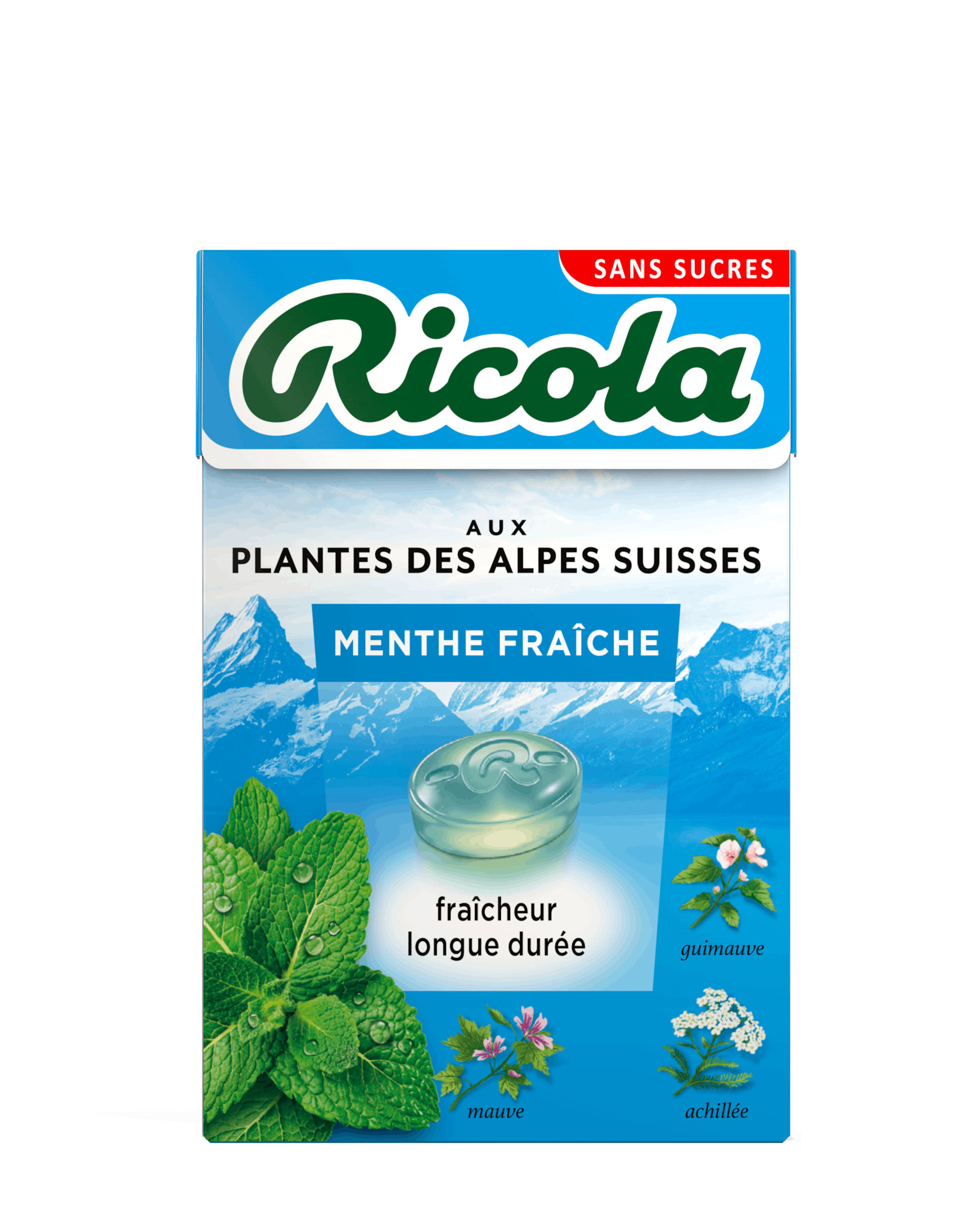 Box of Fresh Mint flavor drops