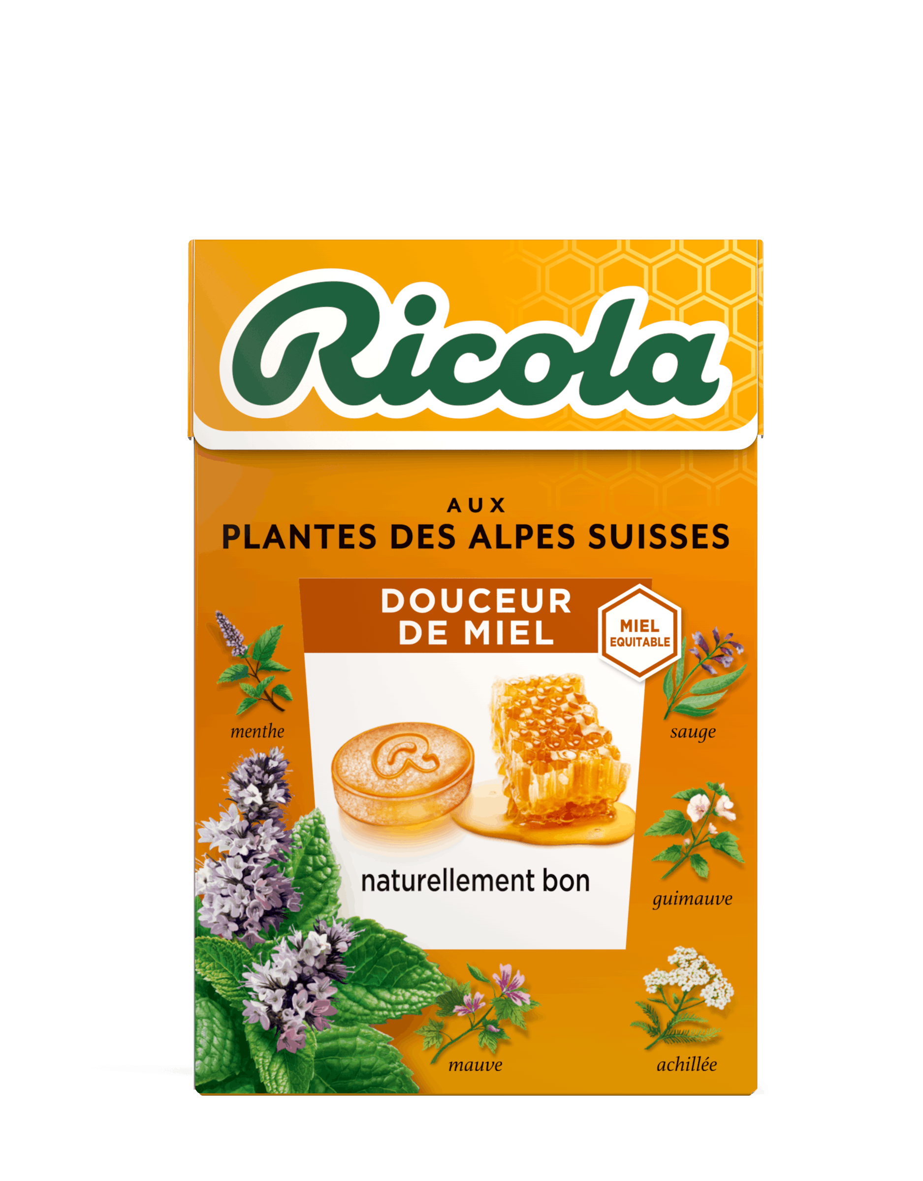 Box of Honey Herbs flavor drops