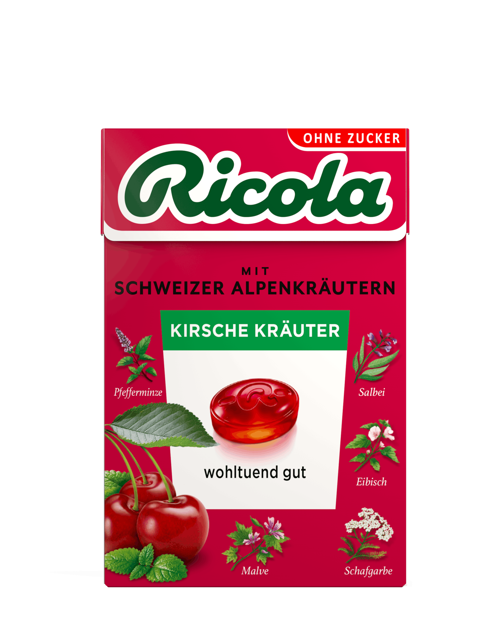 Box of Cherry Herbs flavor drops