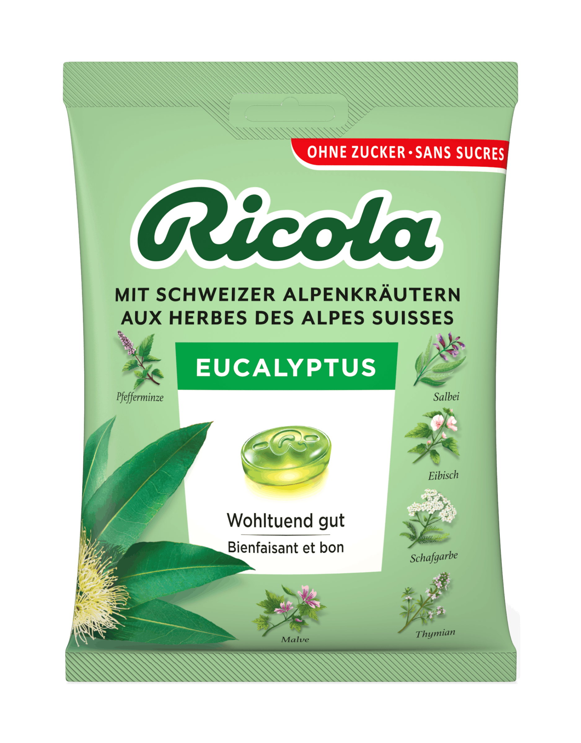 Bustina di Gocce al gusto Eucalipto