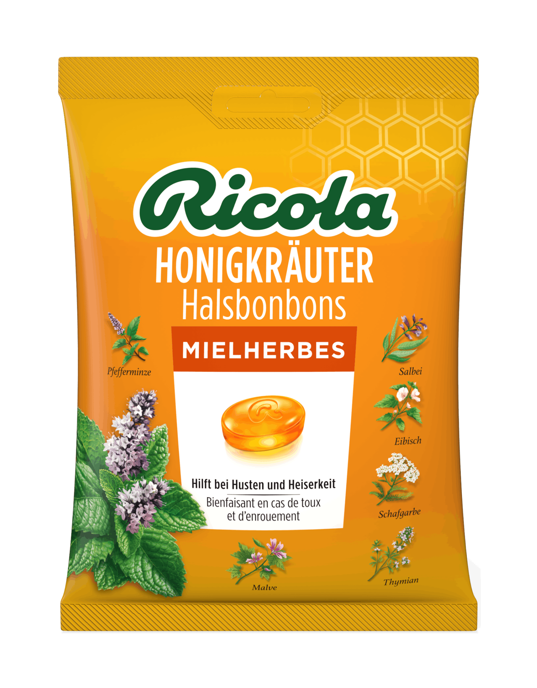 sacchetto di gocce di sapore di erbe aromatiche al miele