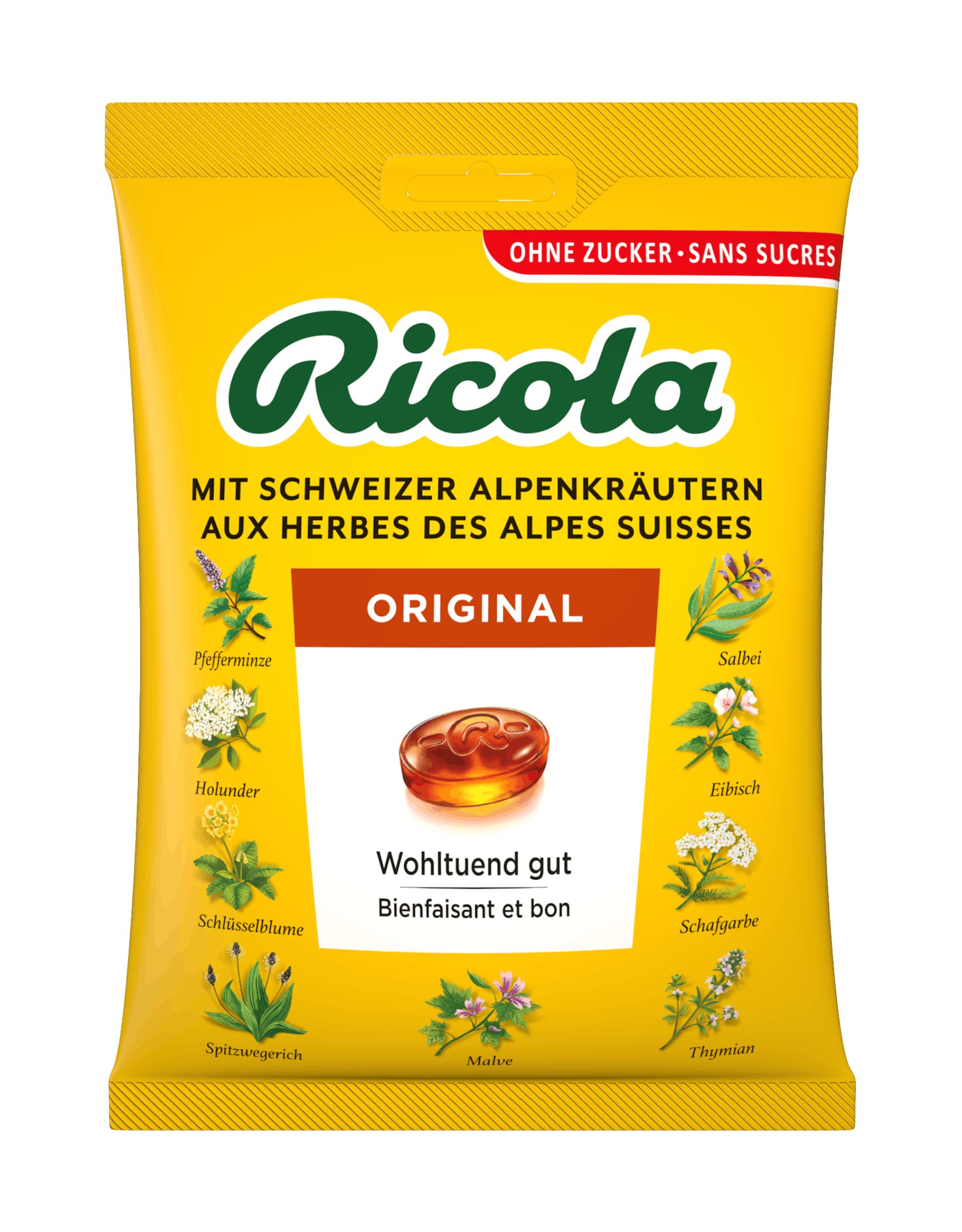 Sacchetto di gocce al gusto di erbe originali