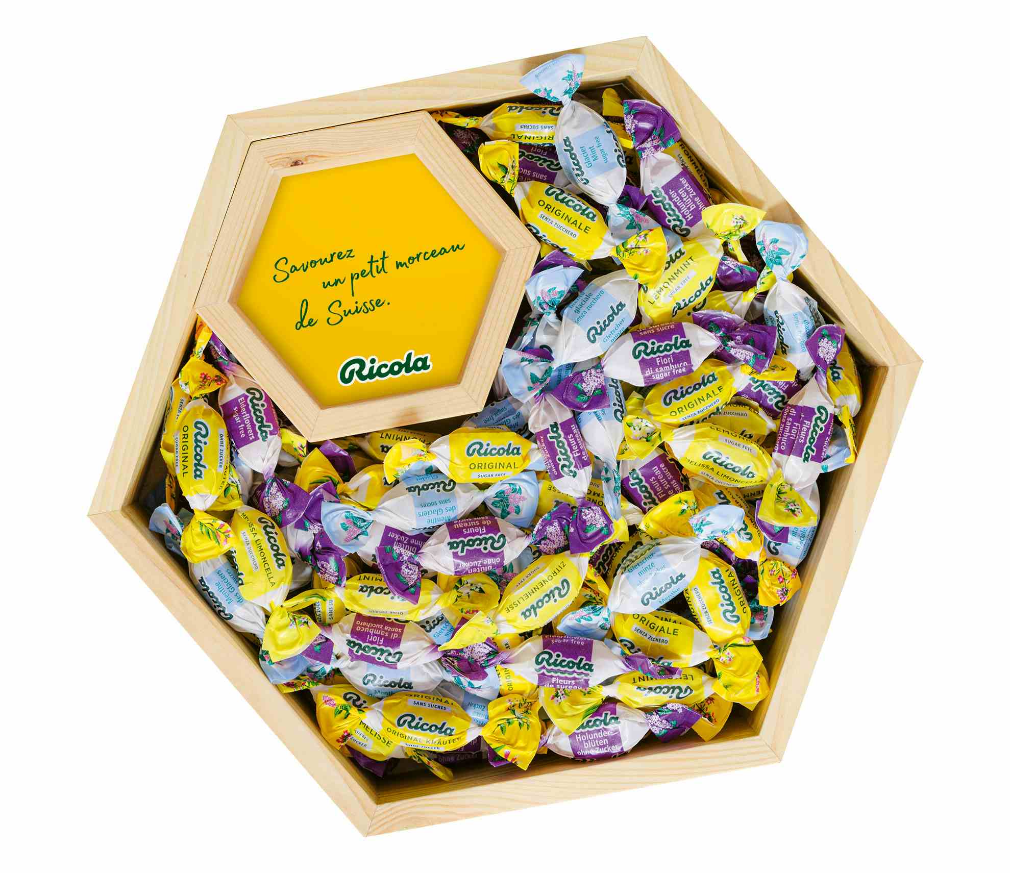 Mélange de bonbons Ricola