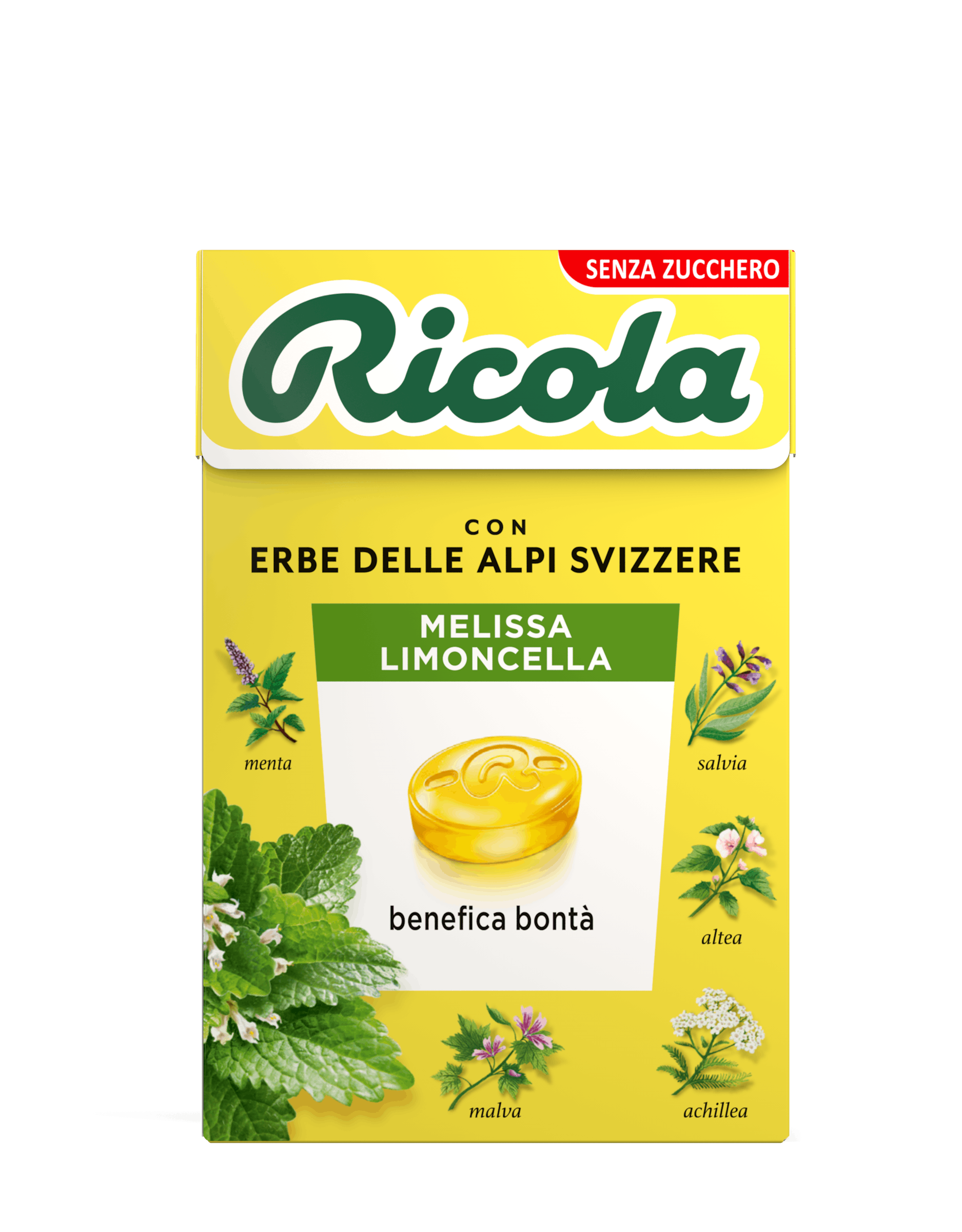 Scatola di gocce al gusto Menta Limone