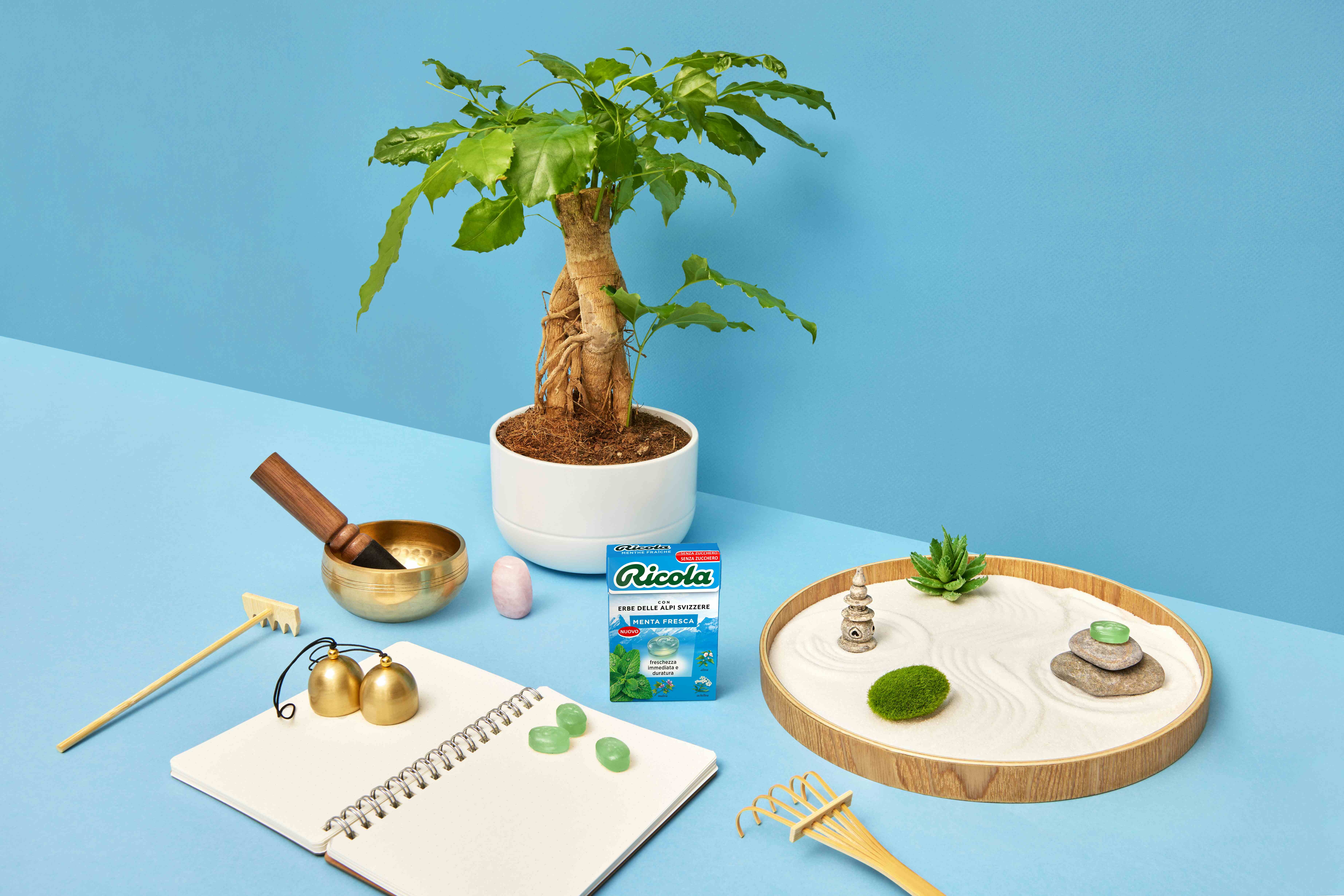 Scatola di gocce al gusto di menta fresca