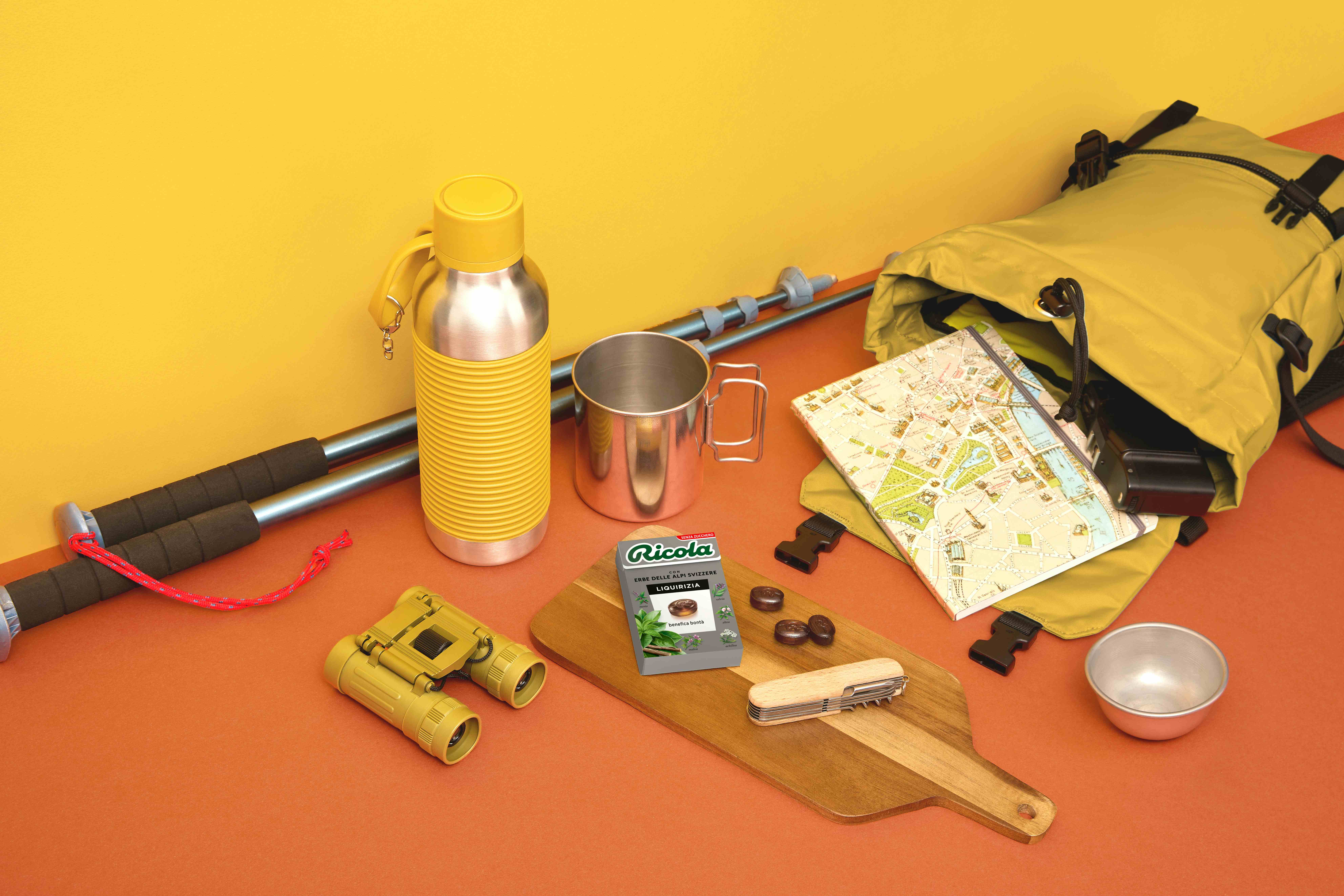 Scatola di gocce al gusto di liquirizia