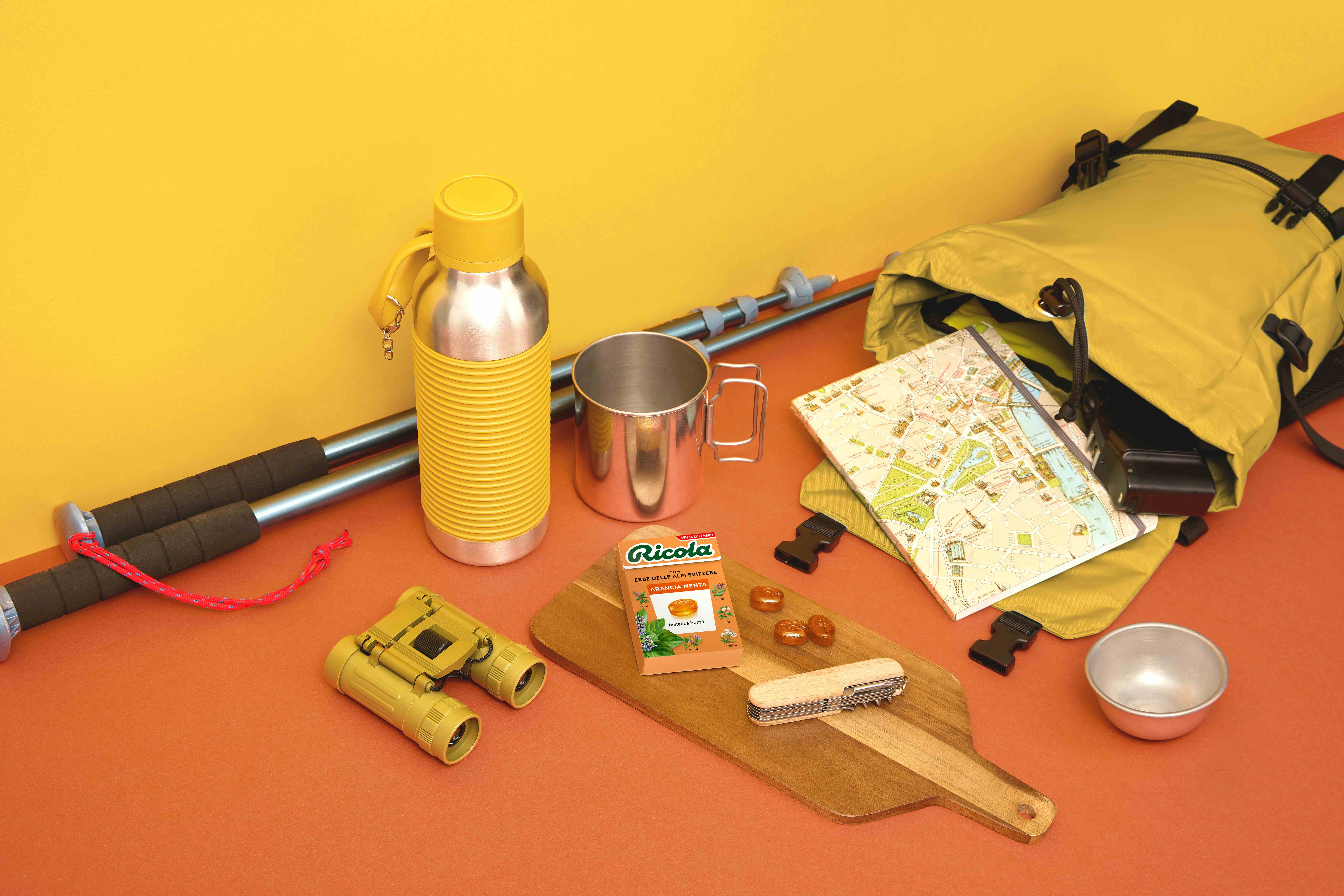 Scatola di gocce al gusto Arancia e Menta