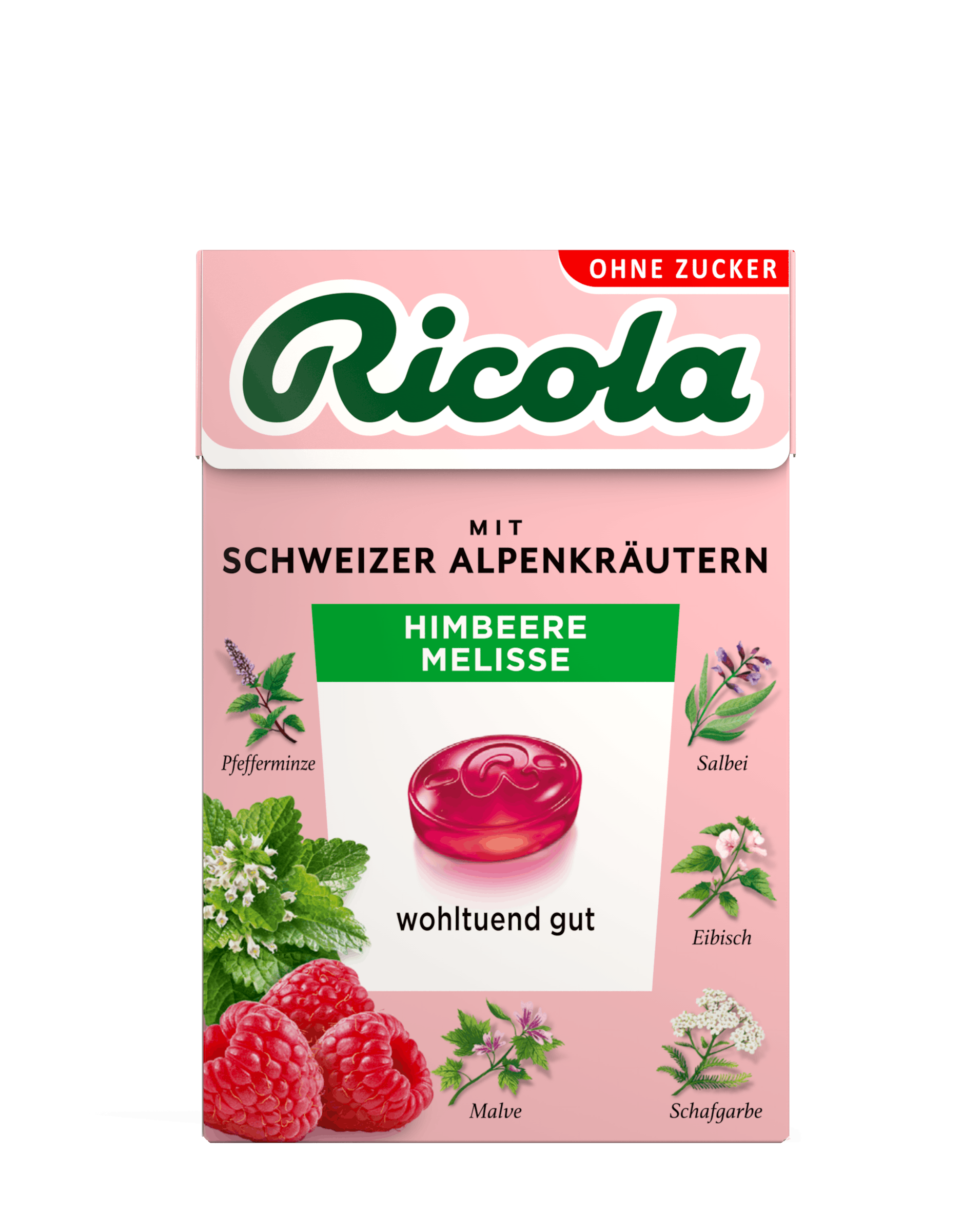Schachtel Himbeerminze