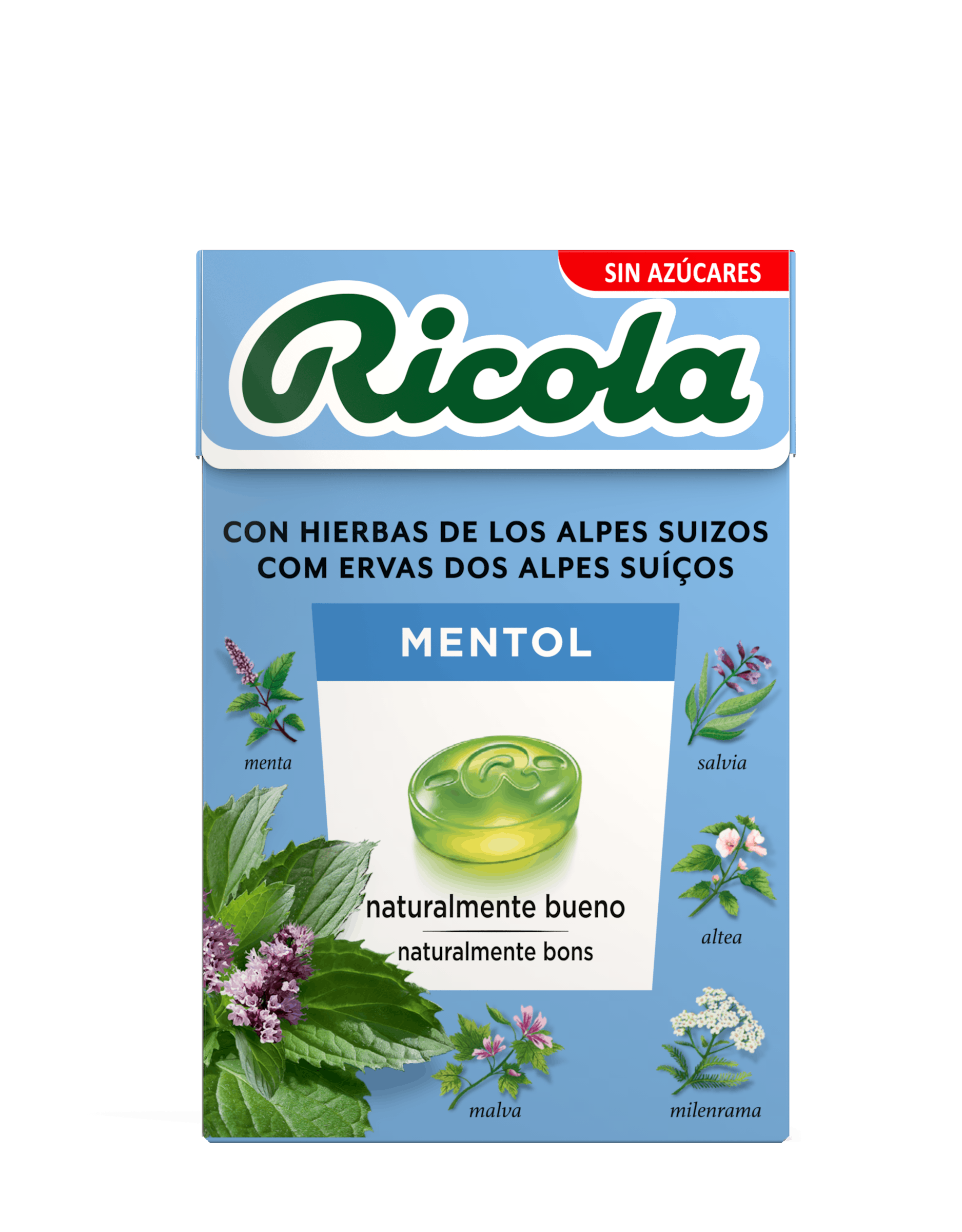 Caja de mentol