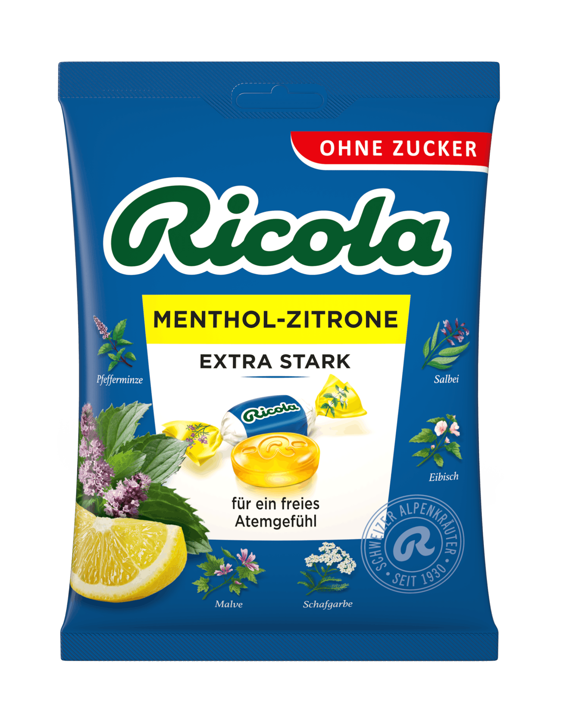 Beutel mit Zitronenfrost