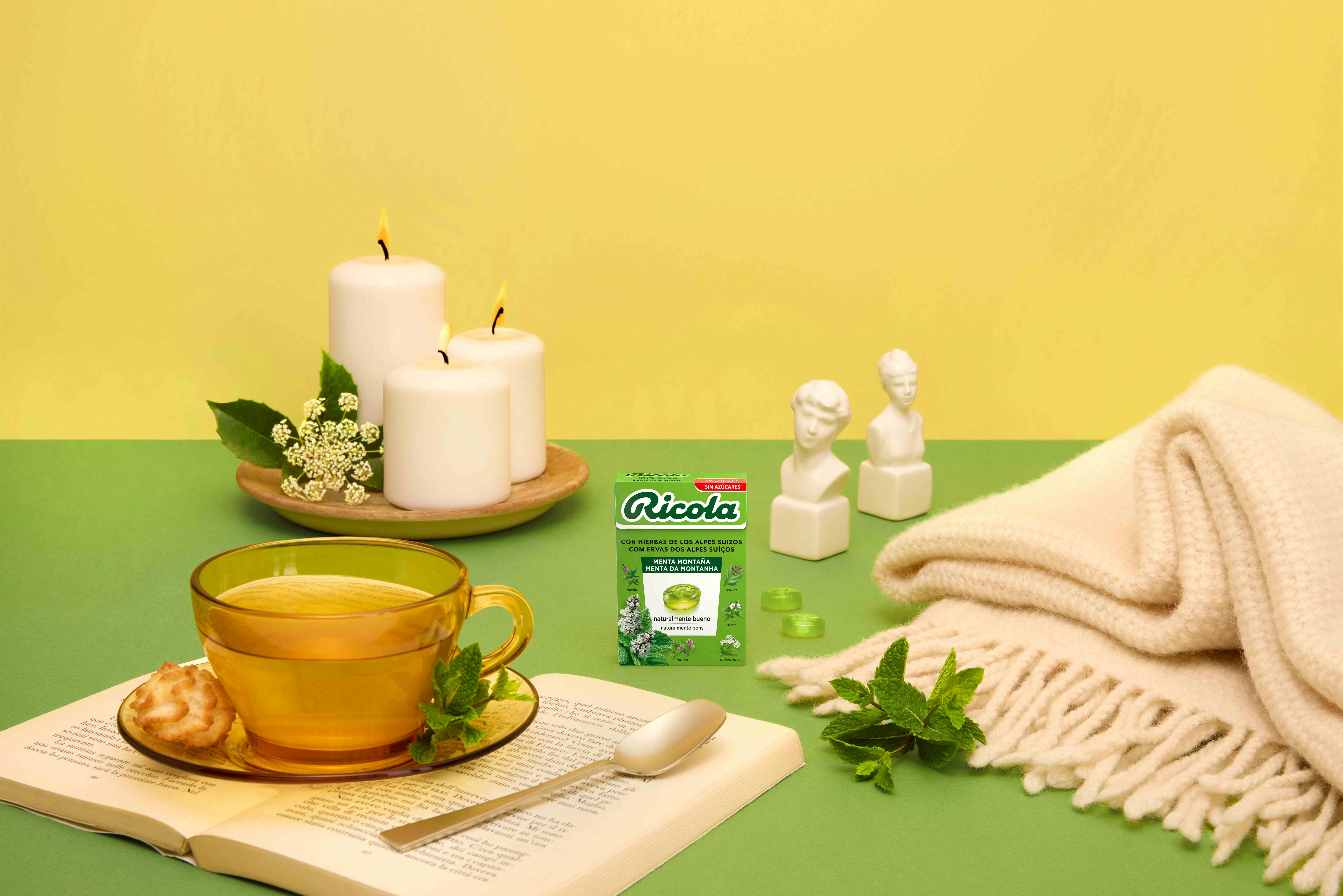 Caja de menta de montaña