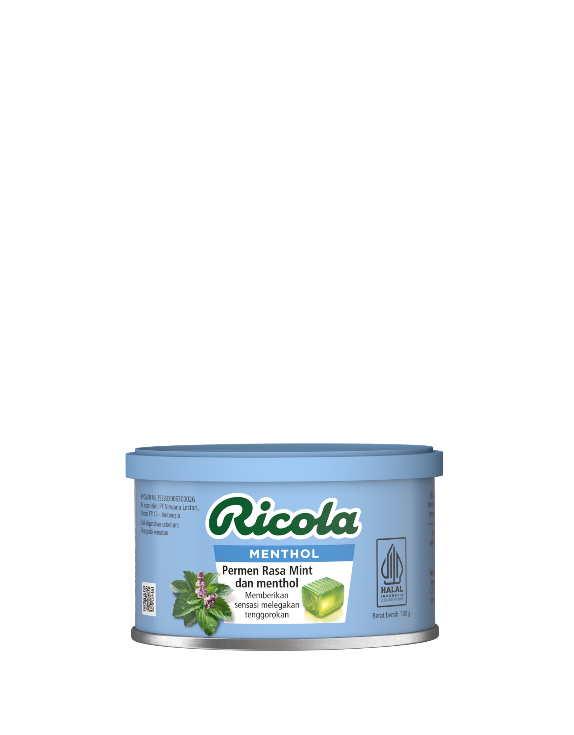 Find Our Menthol Natural Herbal Drops in Indonesia | Ricola, image size:1875x2401