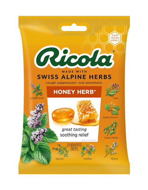 Find Our Honey Herb Cough Drops | Ricola