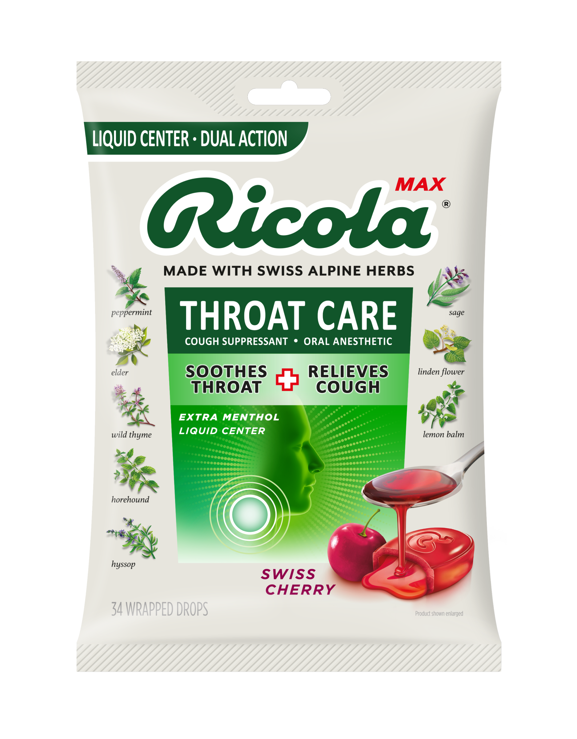 Find Our MAX Throat Care Honey Lemon Cough Drops | Ricola