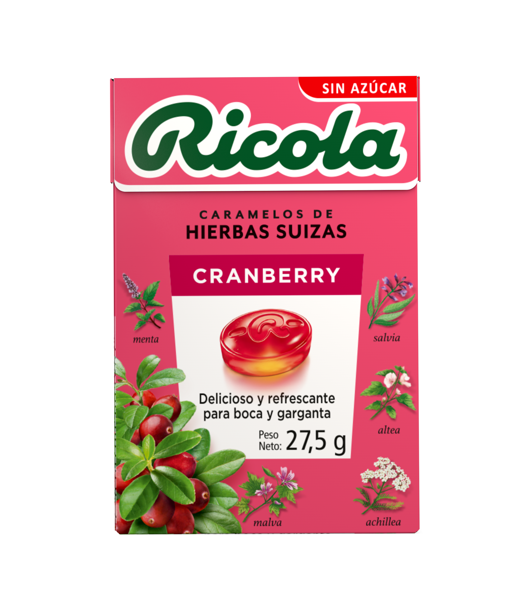 Caramelos de naranja menta sin azúcar en Panamá | Ricola