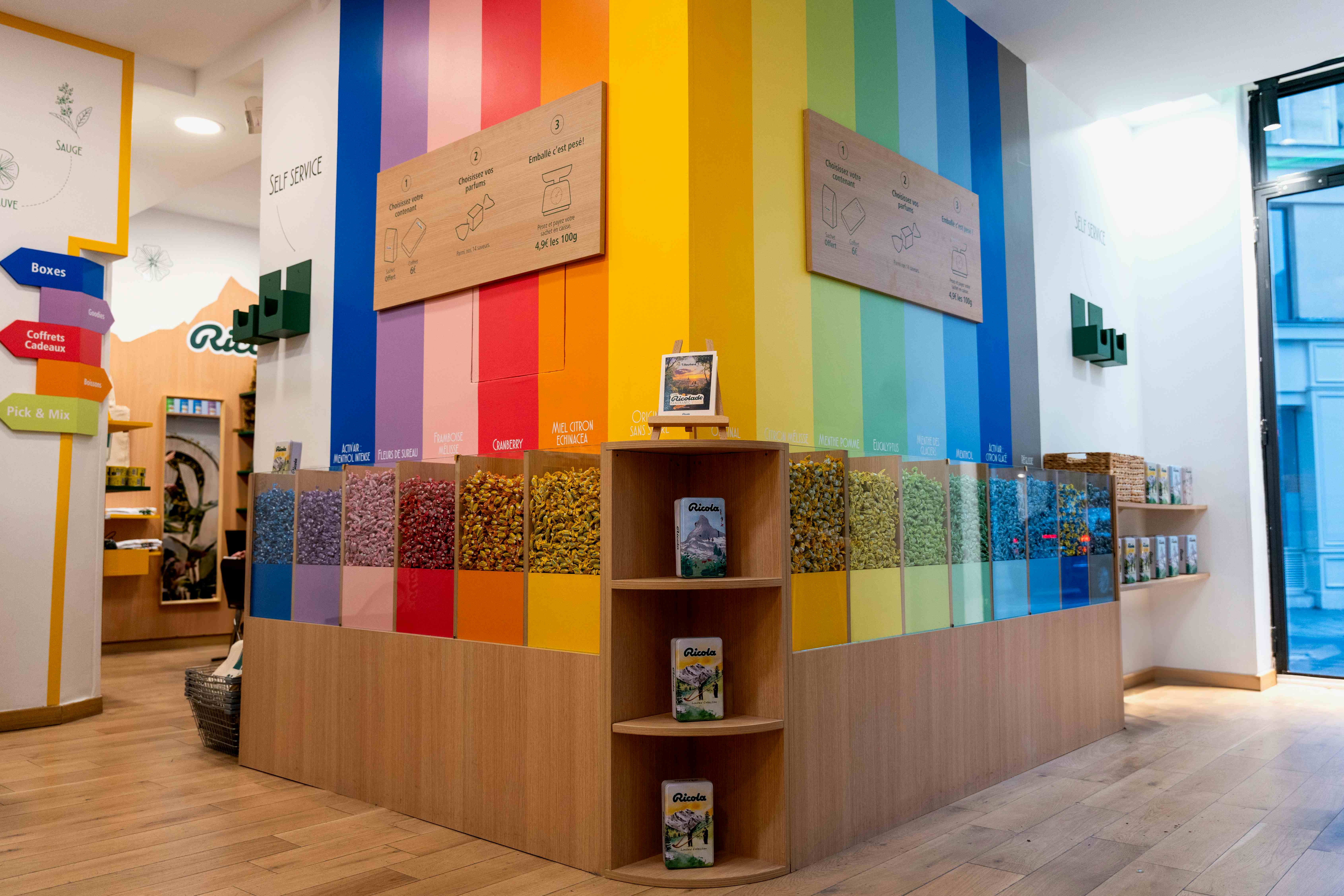 Ricola store in Paris