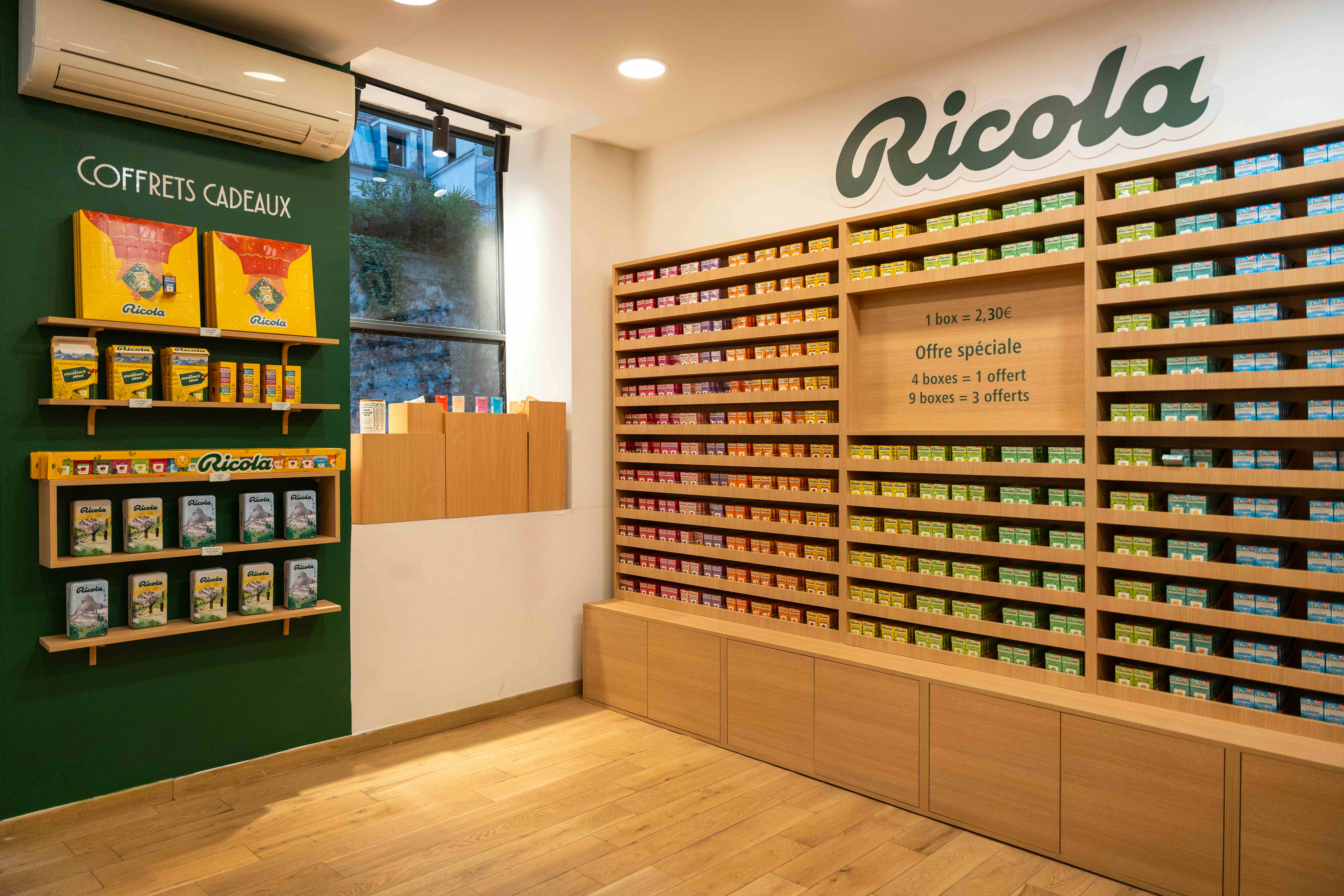 Ricola store in Paris