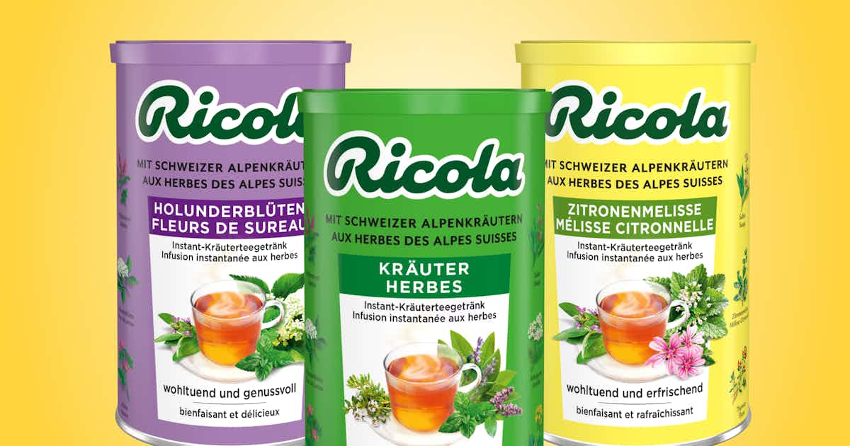 Find Our Instant Teas With Natural Flavors | Ricola