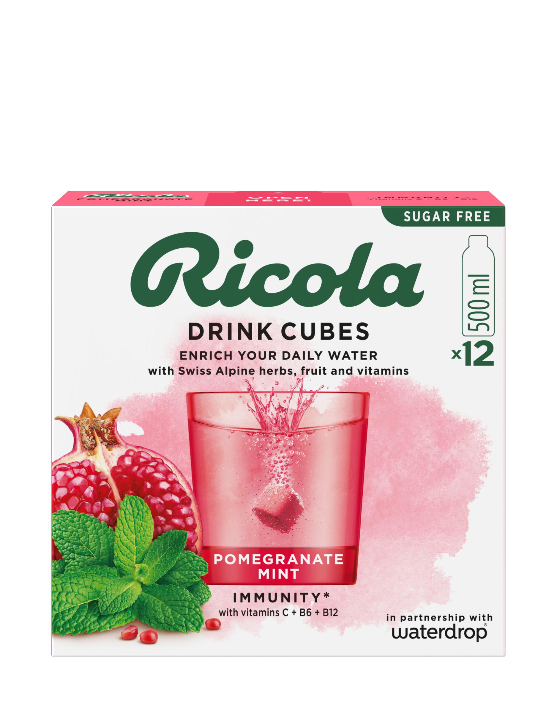 りりこ　MICRODIET DRINK MELON 7 PACKS Find Our Raspberry Melissa Drink Cubes | Ricola