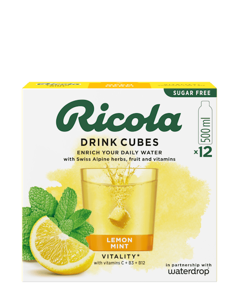 Find Our Lemon Mint Drink Cubes | Ricola