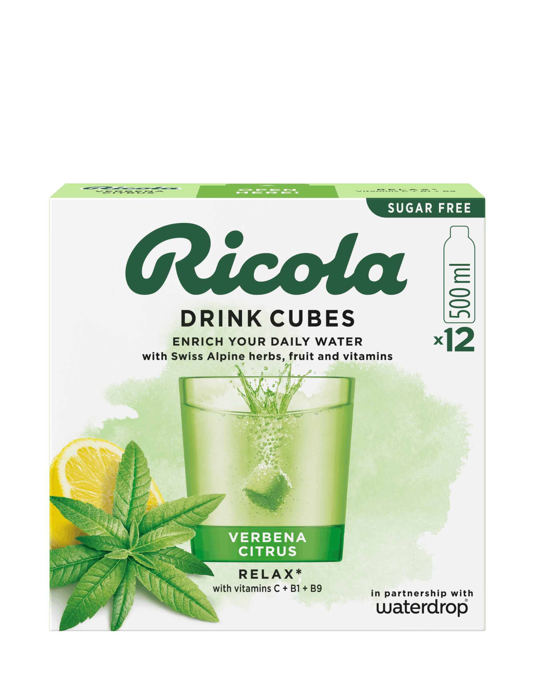 Verbena Citrus Drink Cubes