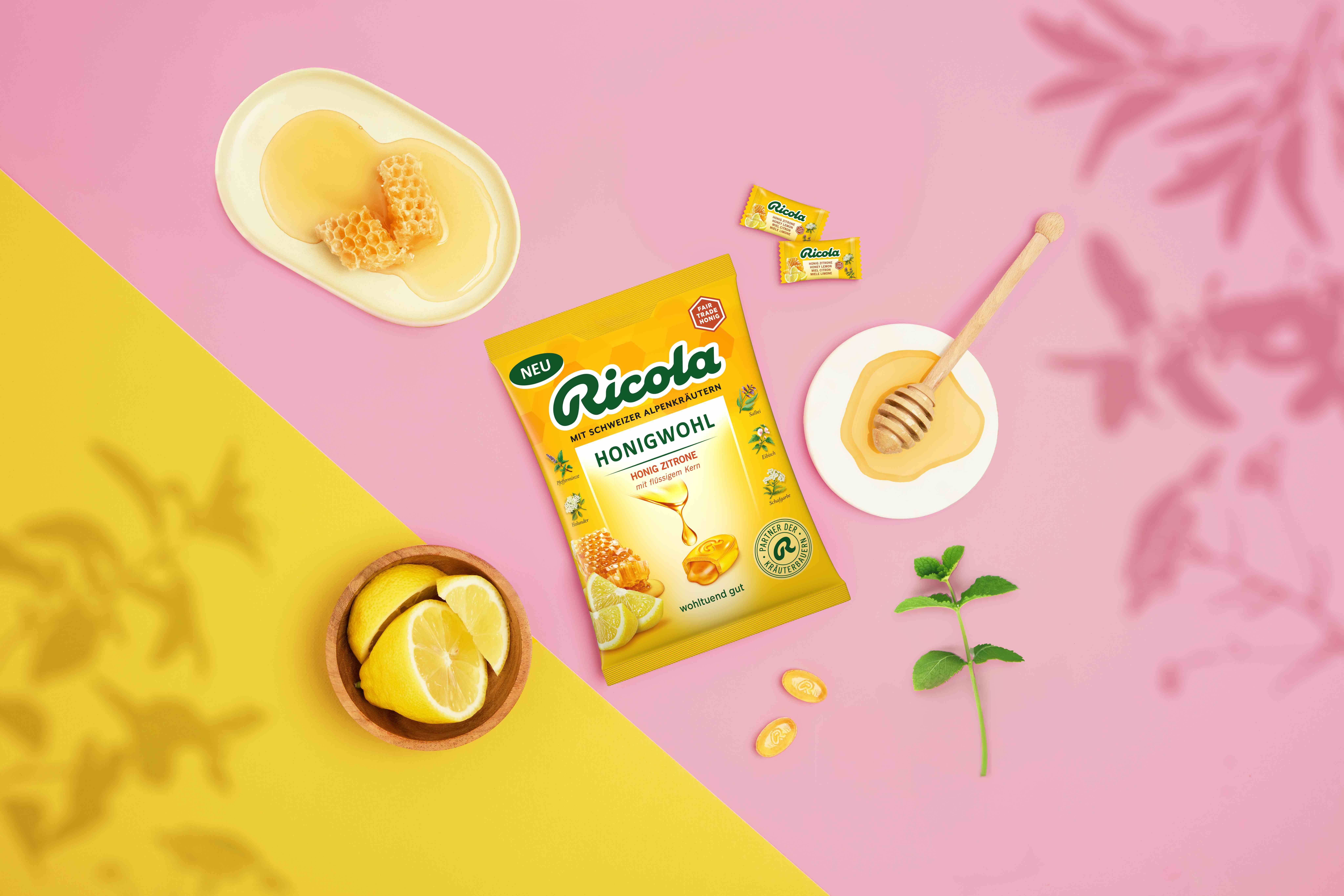 Honigwohl Honig Zitrone Bonbons