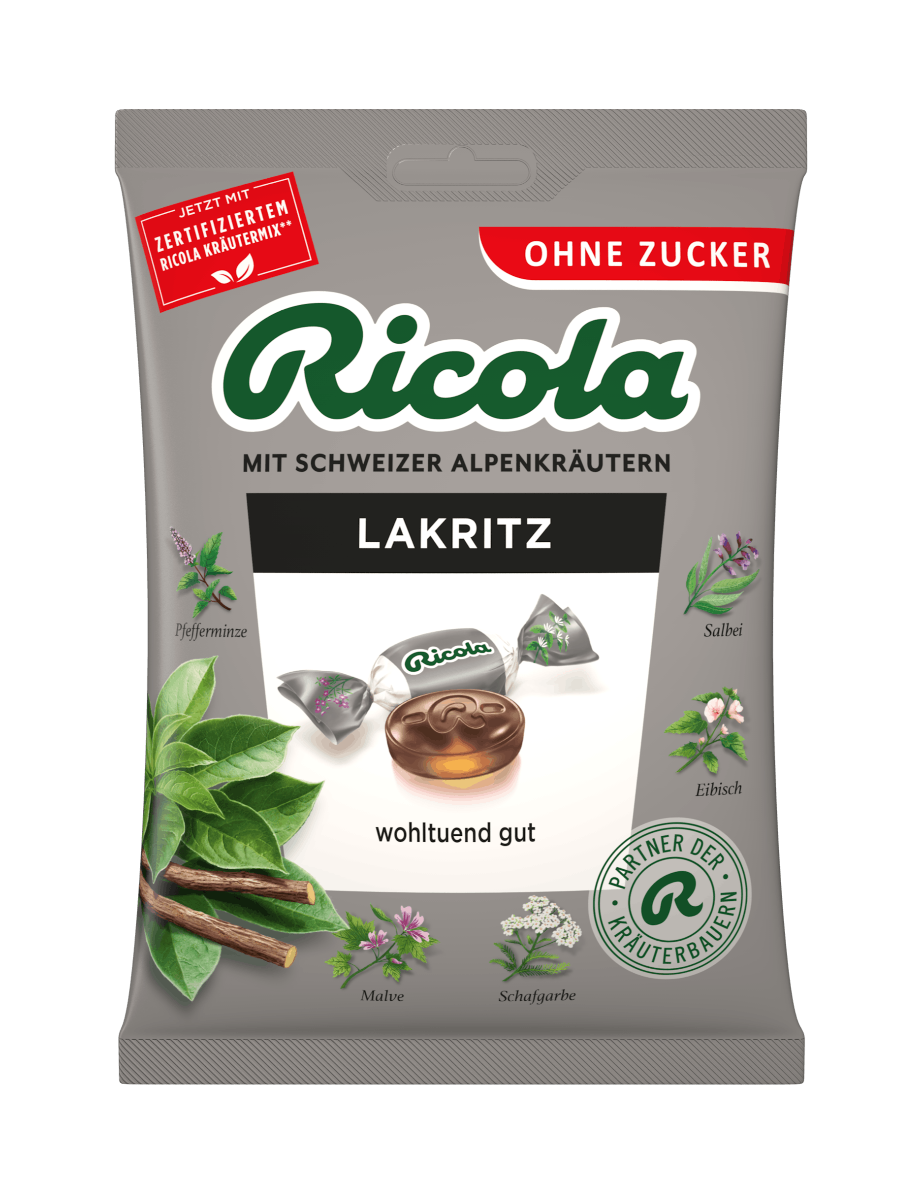 Beutel mit Lakritze