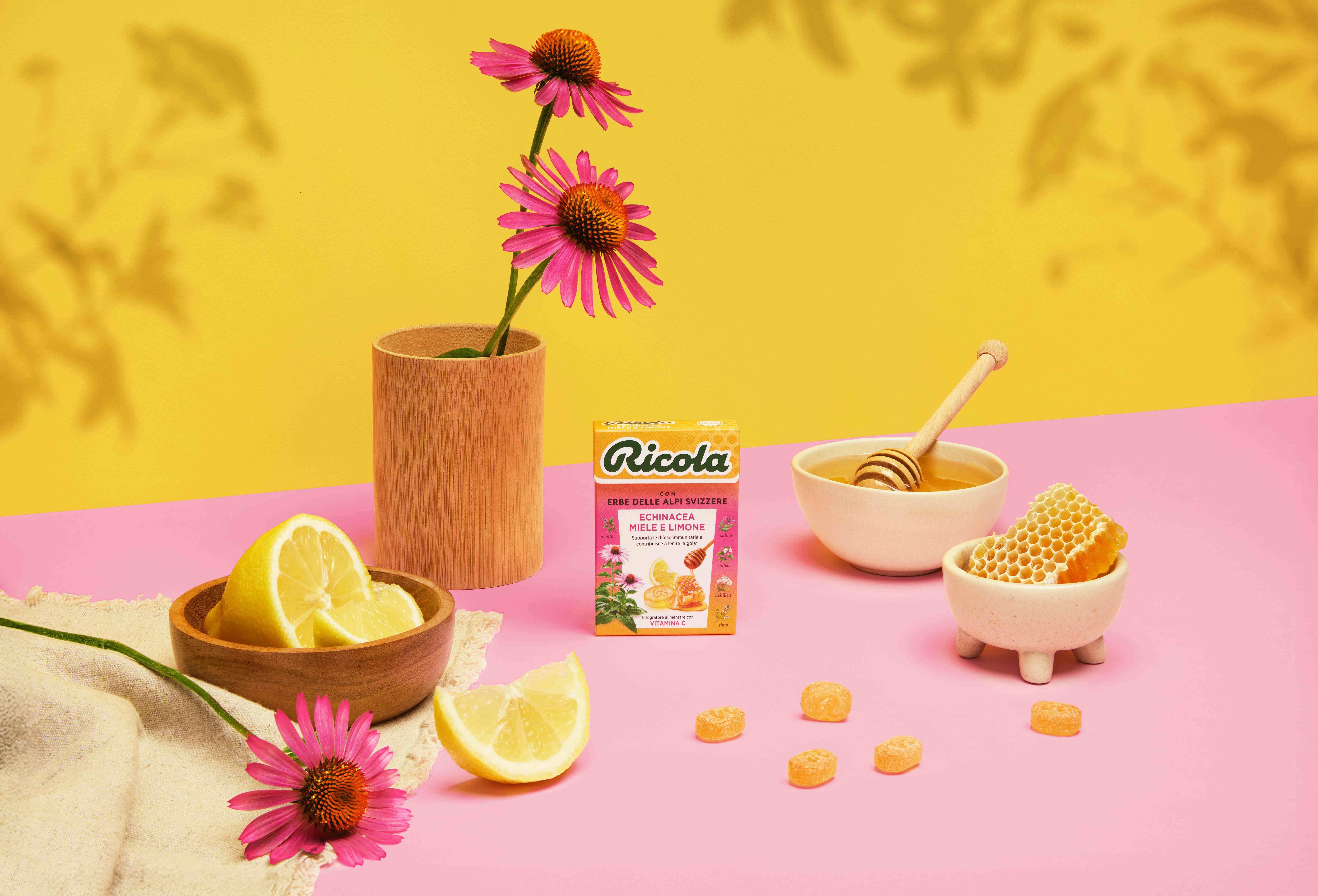 Box of Honey Lemon Echinacea flavor drops