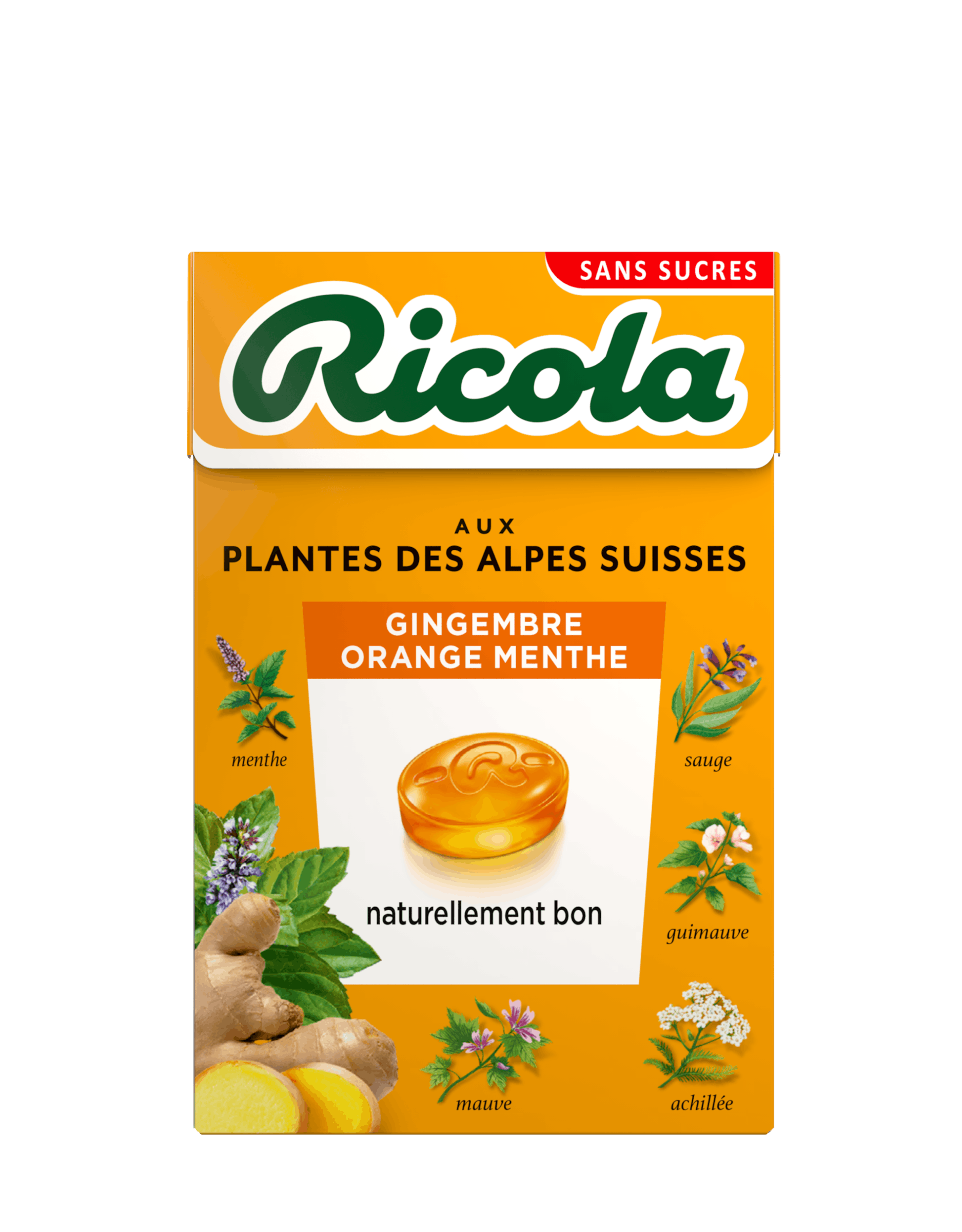 Boite de Gingembre Orange Menthe