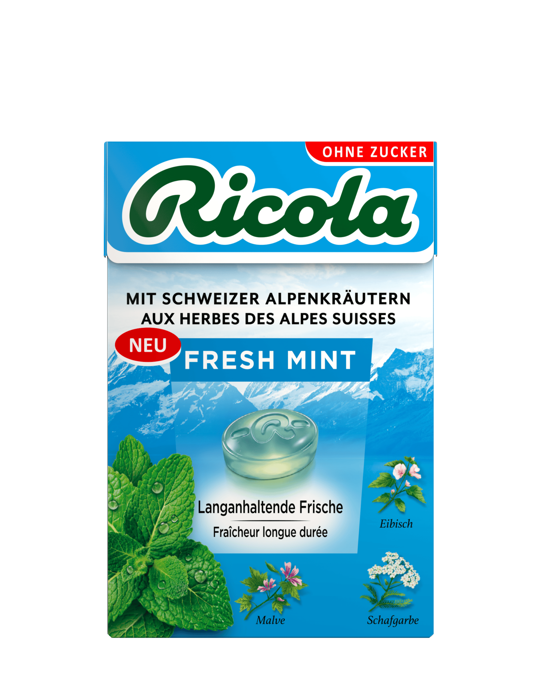 Confezione di gocce al gusto Menta Fresca