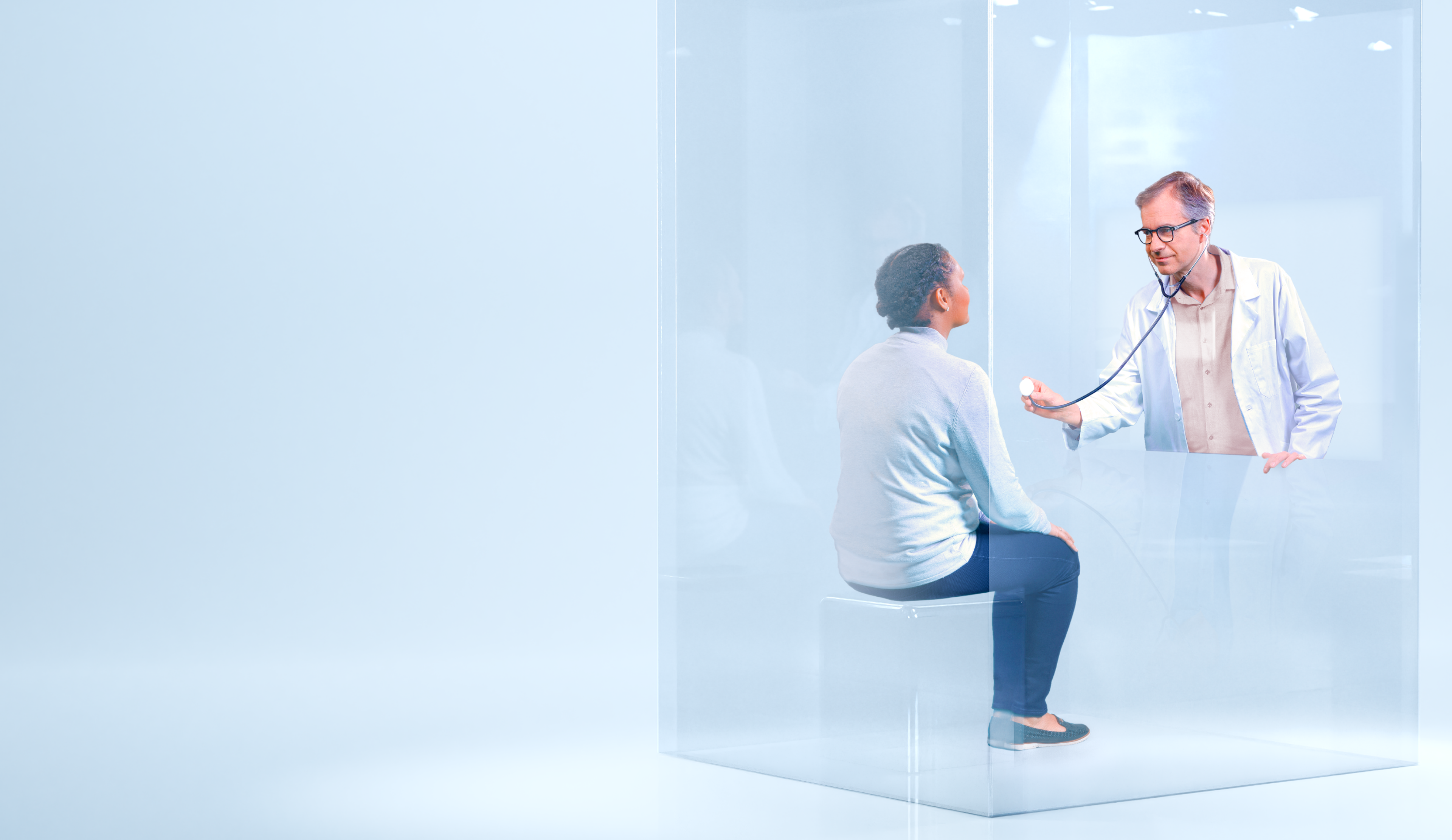 clothing, coat, adult, male, man, person, glasses, lab coat, shirt, shoe