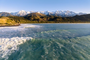 mountains and ocean