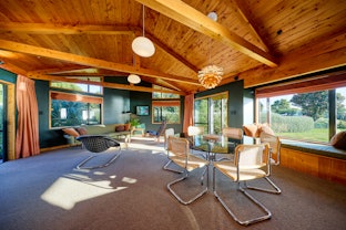 Dining table + Living area