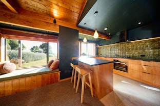 Window Seat + Kitchen