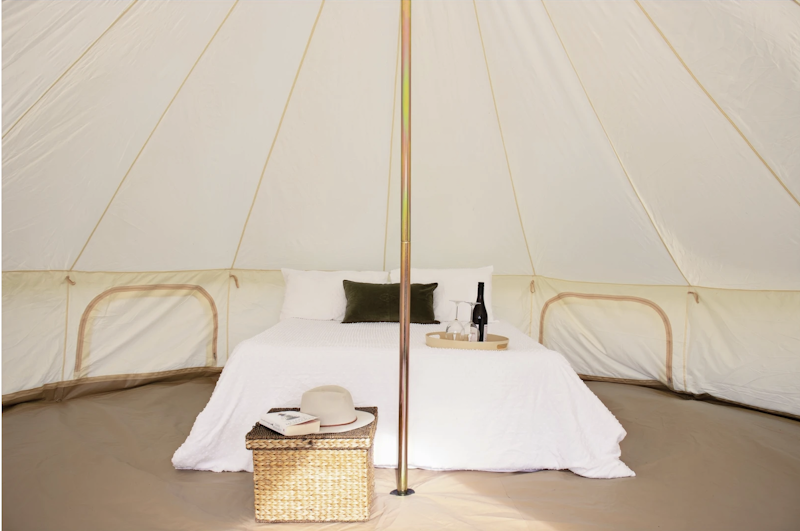 Glamping tent