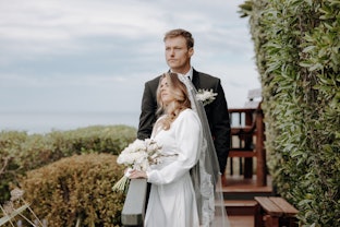 Surf Deck Bride & Groom