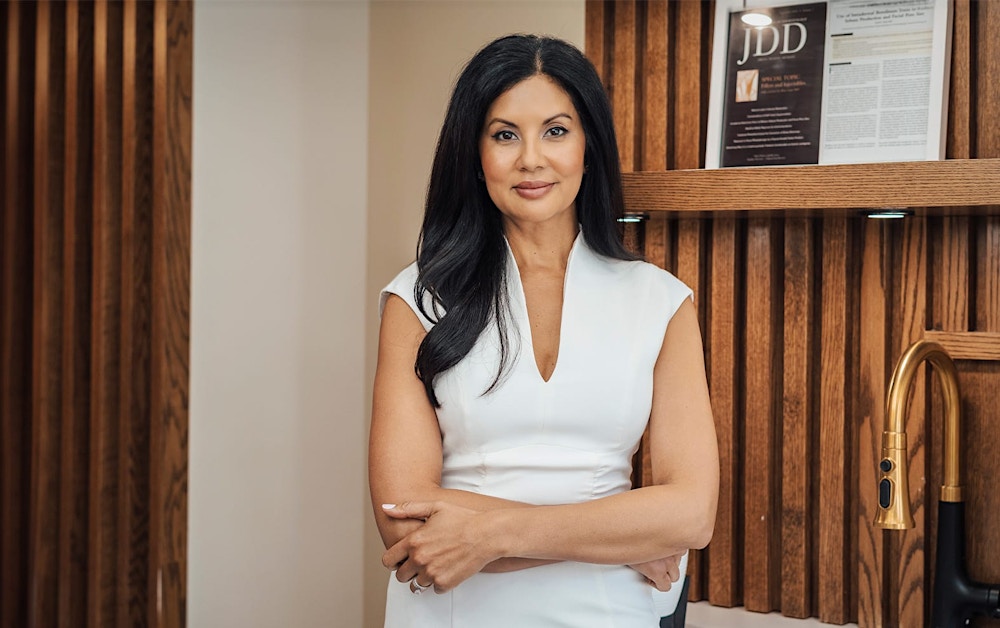 Dr. Sameea Chughtai crossing her arms