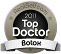 RealSelf Top Doctor logo