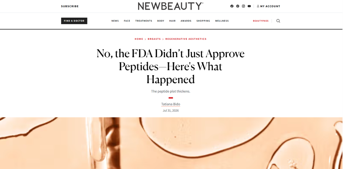 NewBeauty article
