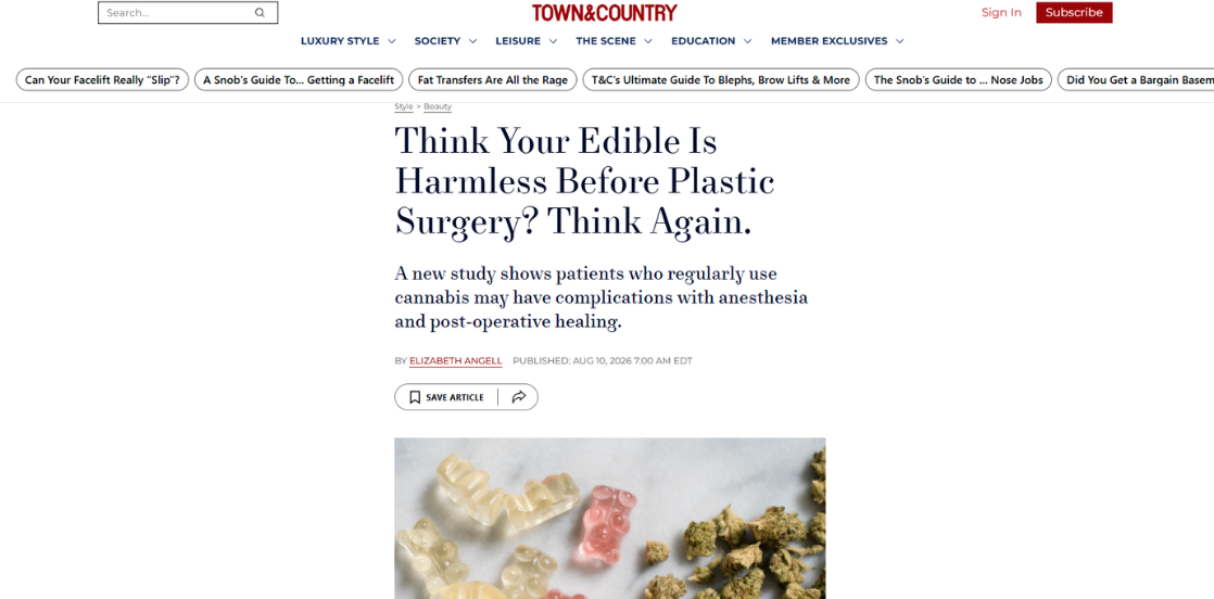 Town & Country article