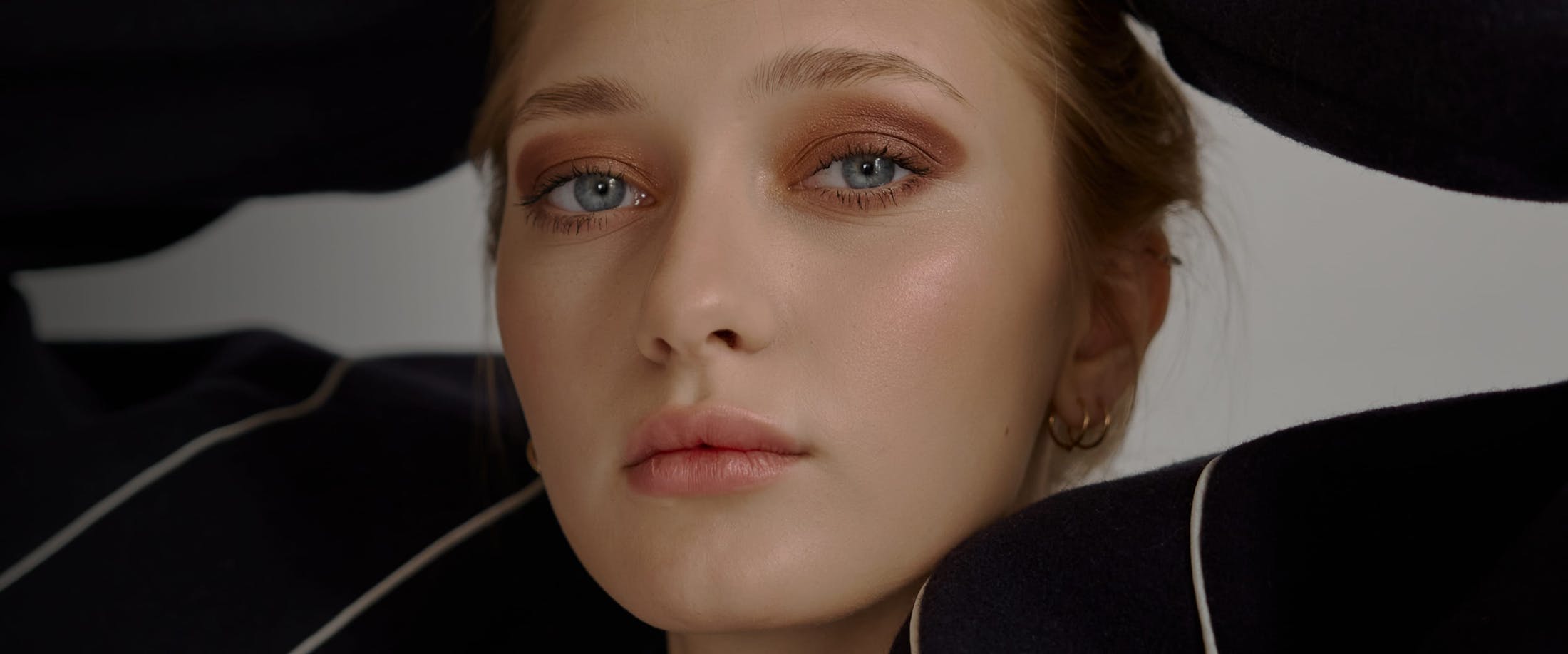 Close up of a woman's face