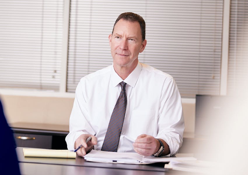 attorney working on paperwork