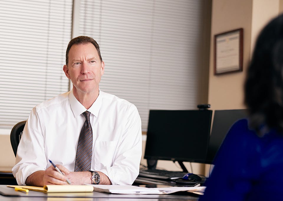 Douglas N. Silverstein listen to client