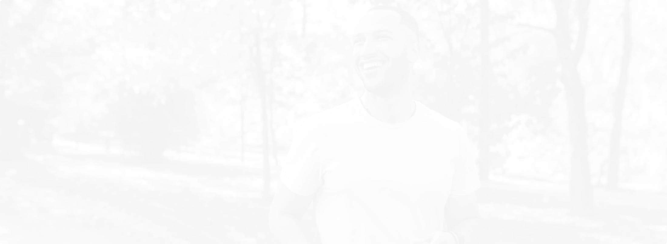 man walking outside, light gray