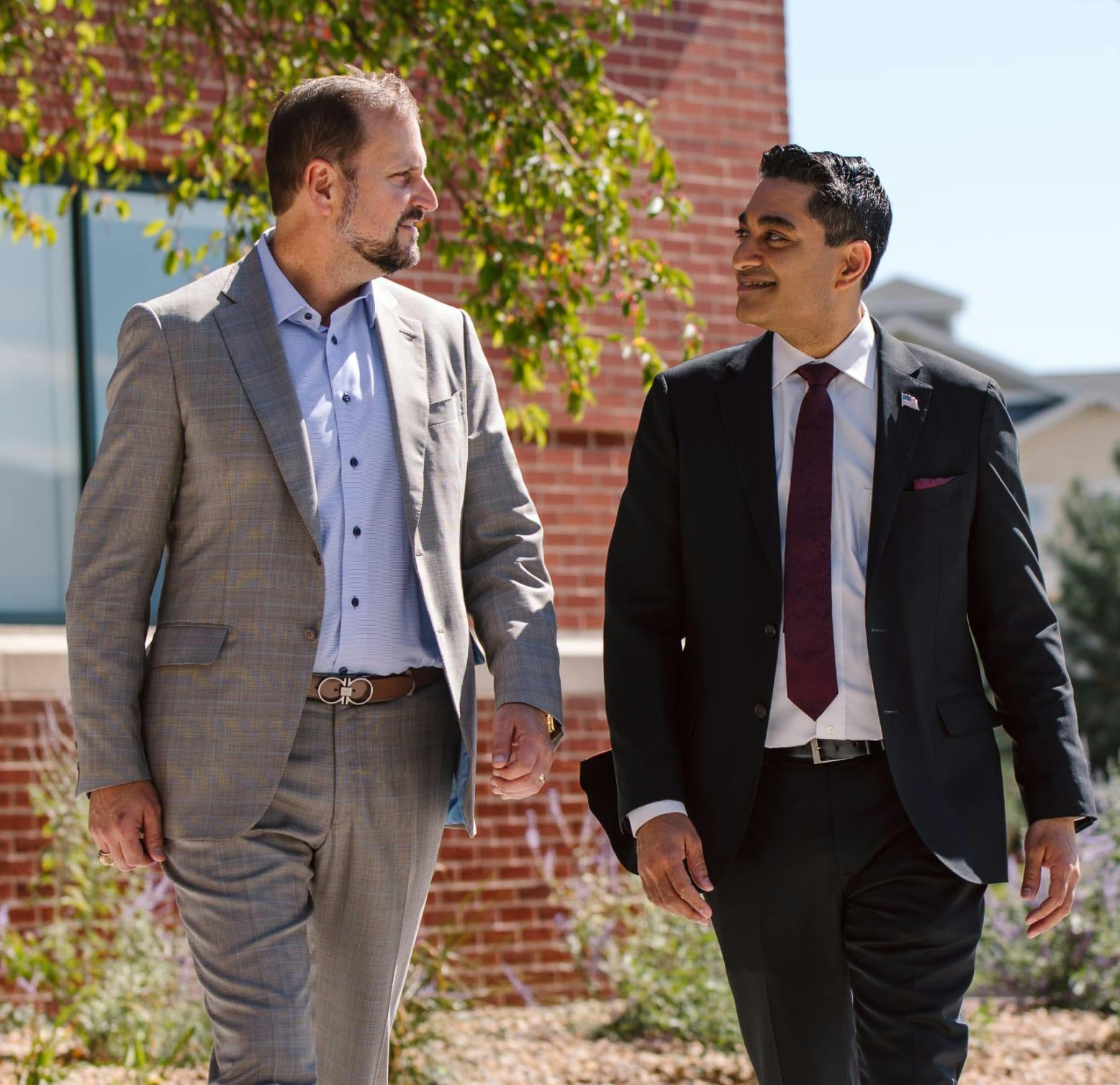 two men in suits