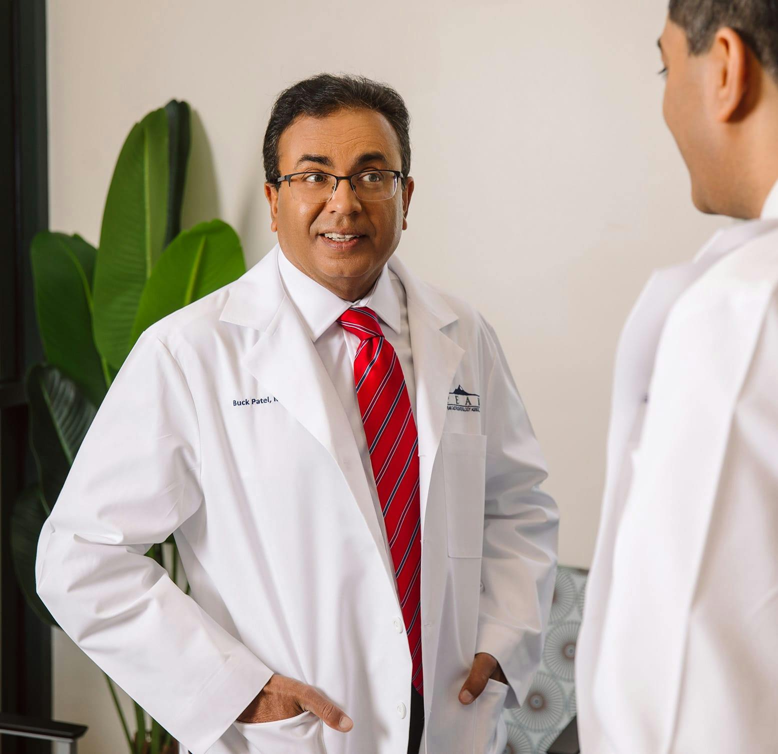 doctors talking