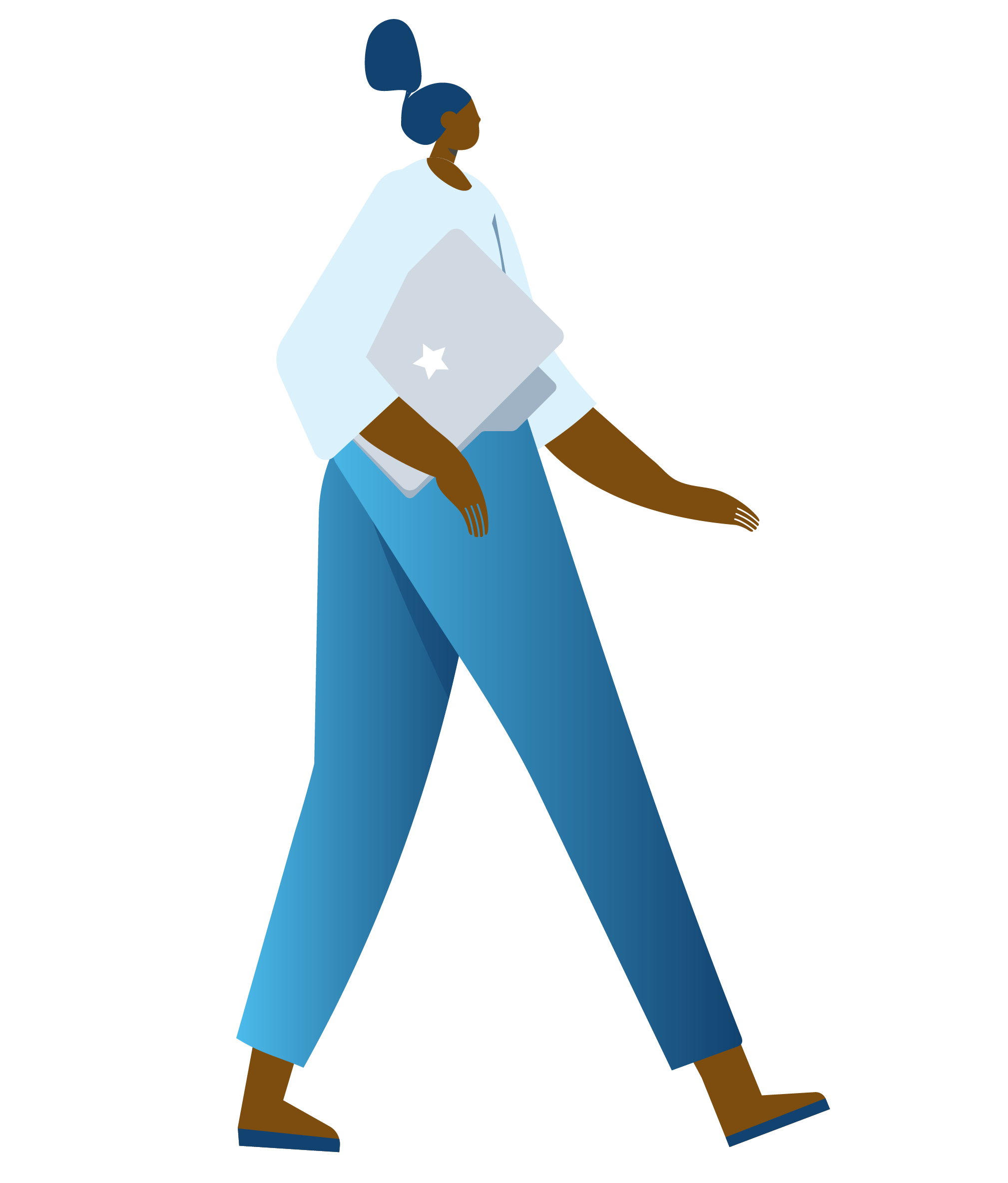 Lady with laptop